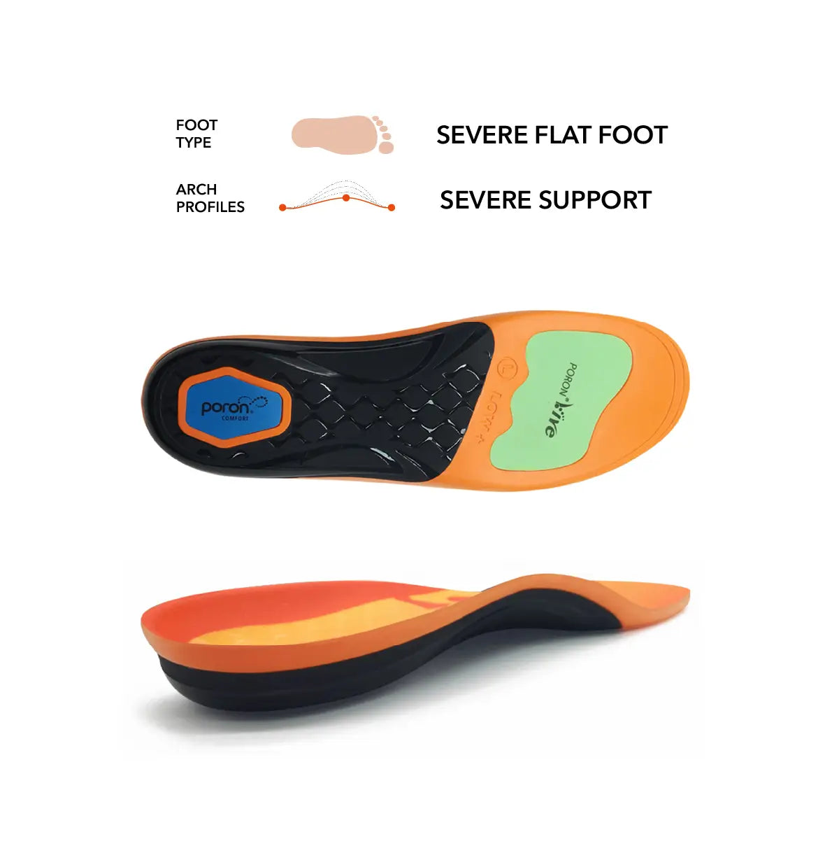 Firm Arch Support Insoles